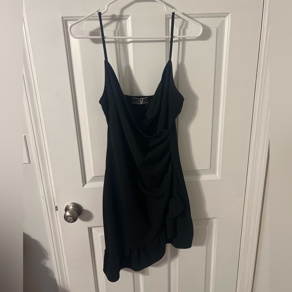 Women’s mini black dress